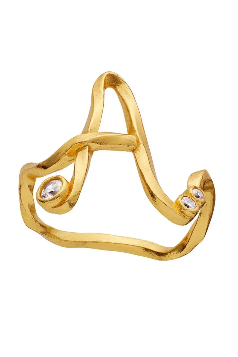 Maanesten - A Alphabet Ring - 4887a
