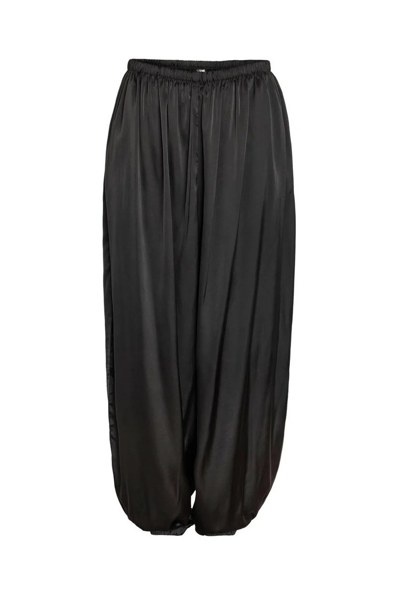 Noisy May - Nmlouise Satin Balloon Pant - 5082001 Black