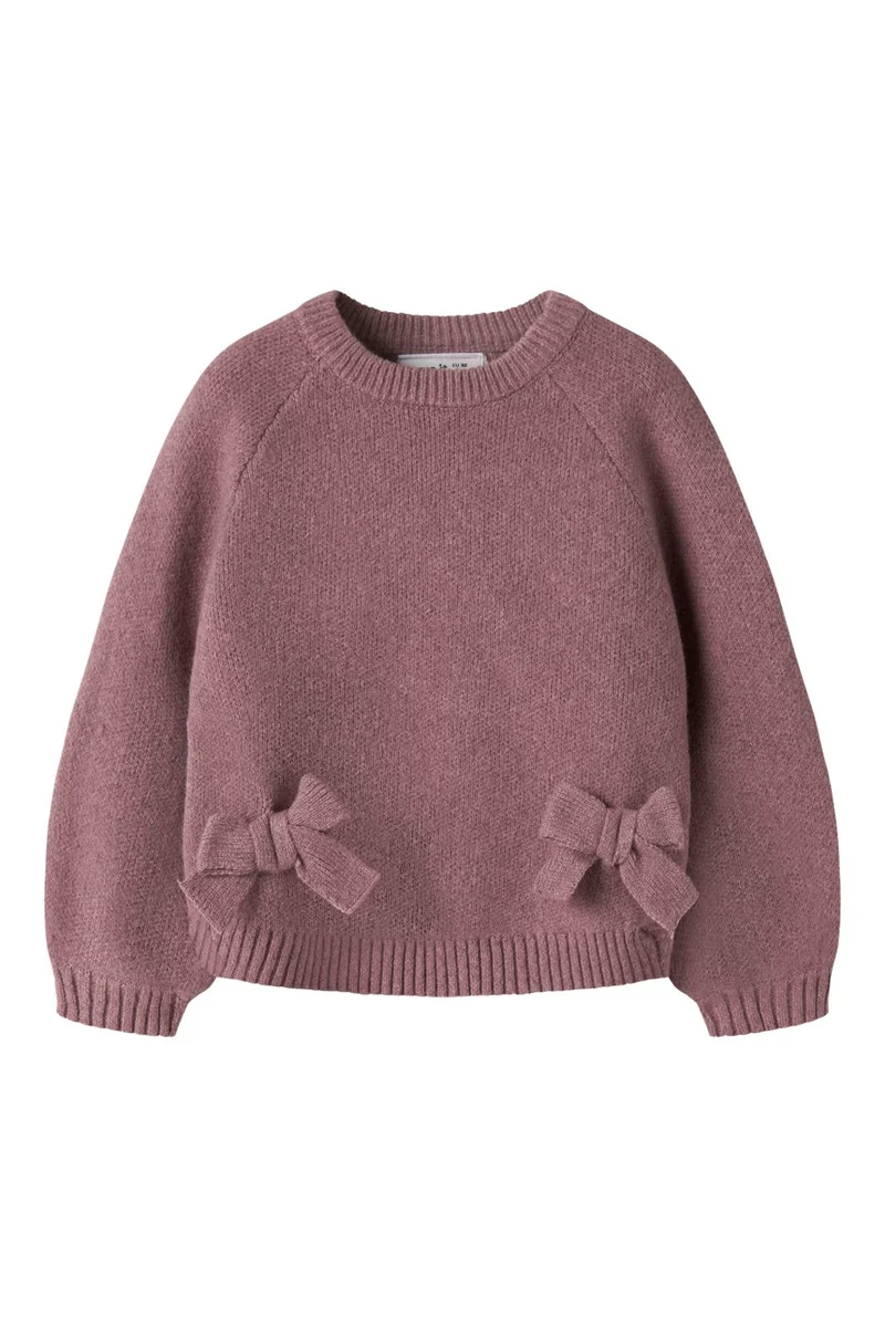 Name It - Nmfndoper Ls Knit - 5075330 Wild Ginger