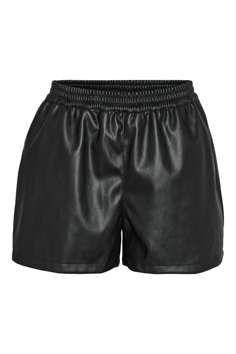 Noisy May - Nmandy Pu Shorts - 4416821 Black