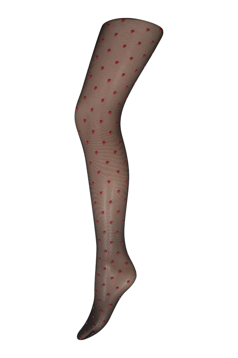 Hype The Detail - Tight Hearts 30D 16049-77 - 6100 - Black