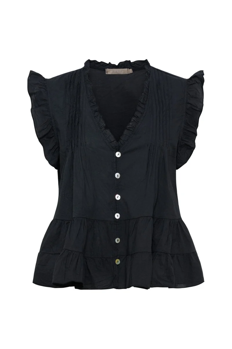 Marta Du Chateau - Mdcemira Top TC68181 - Black