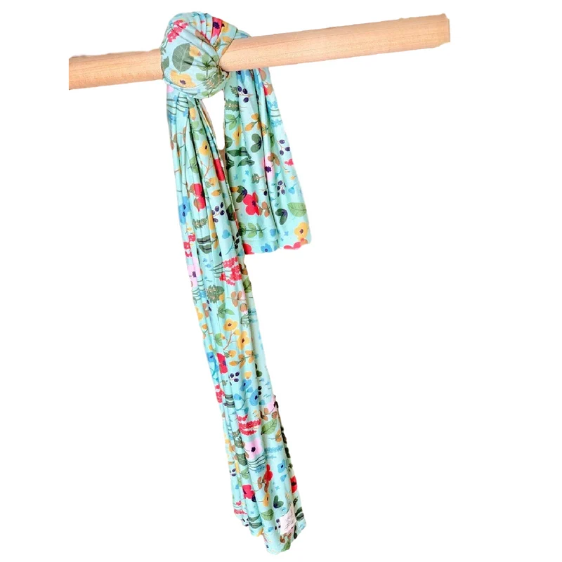 Kozi and Co Swaddle Blanket Le Jardin Floral