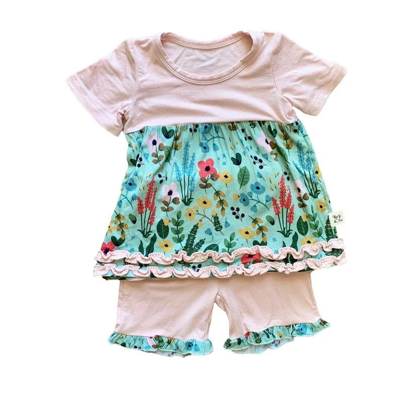 Kozi and Co Le Jardin Tunic Short Set