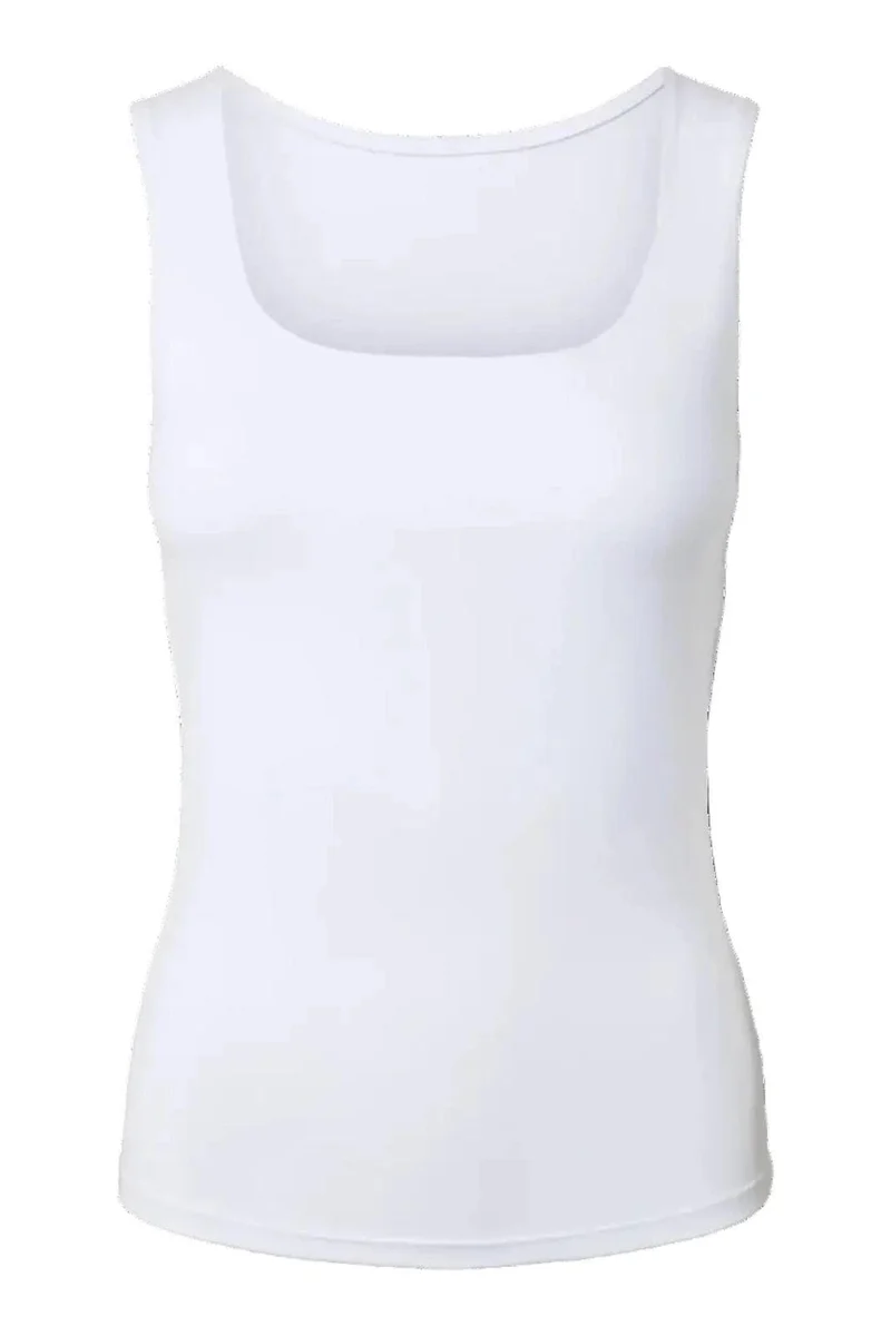 Pieces - Pclula Sl Reversible Tanktop - 4897664 Bright White