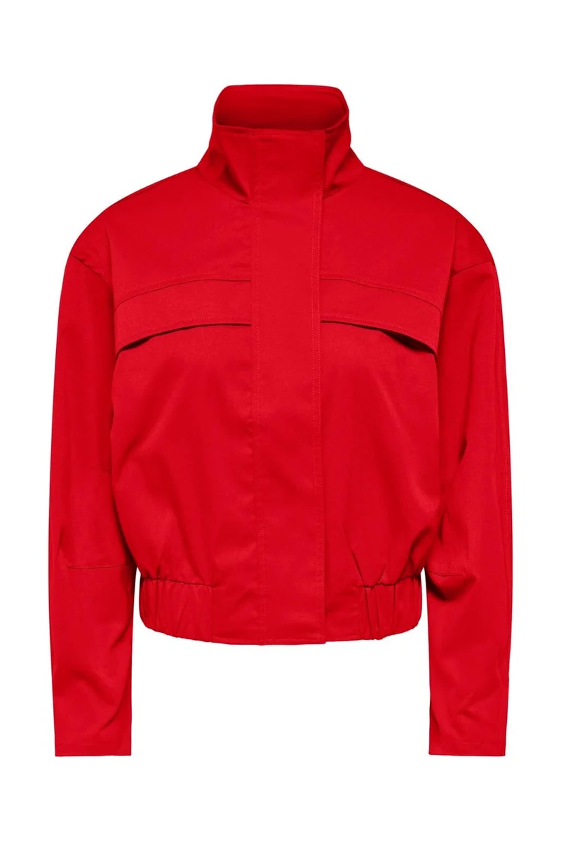 JDY - Jdynaomi L/S Jacket - 5219433 Goji Berry