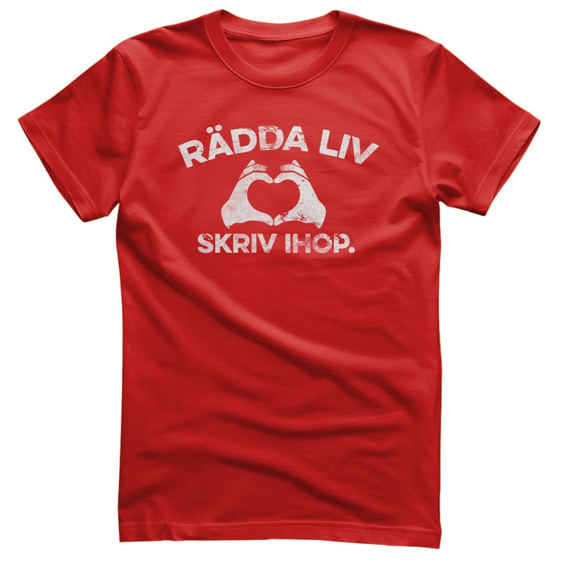 Rädda Liv - Skriv Ihop T-Shirt