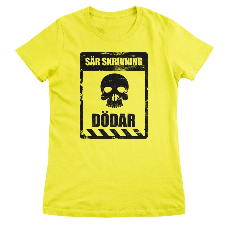 Sär Skrivning Dödar Girly Tee