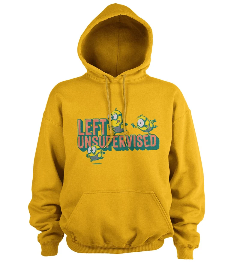 Minions Left Unsupervised Hoodie