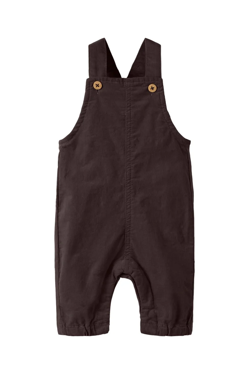 Name It - Nbmryan Reg U Cord Overall 5109-Yt - 5155905 Chocolate Plum