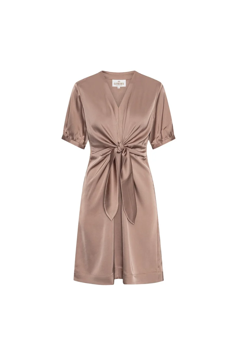 Karmamia - Faye Dress (Short) 2521 - Semi Rich Tan