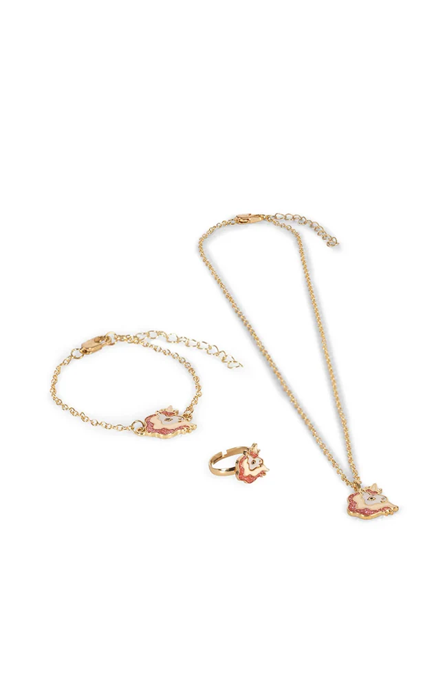 Unicorn Jewelry Set - Gold