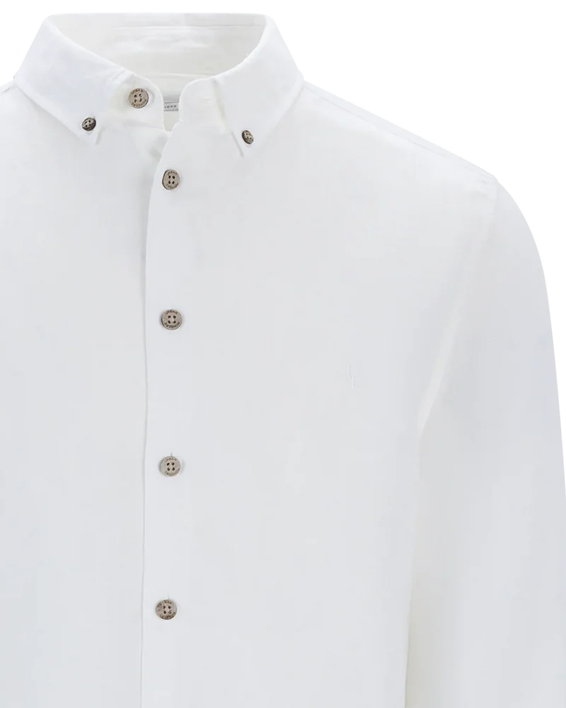 URBAN PIONEERS Stephan Linen Shirt - White