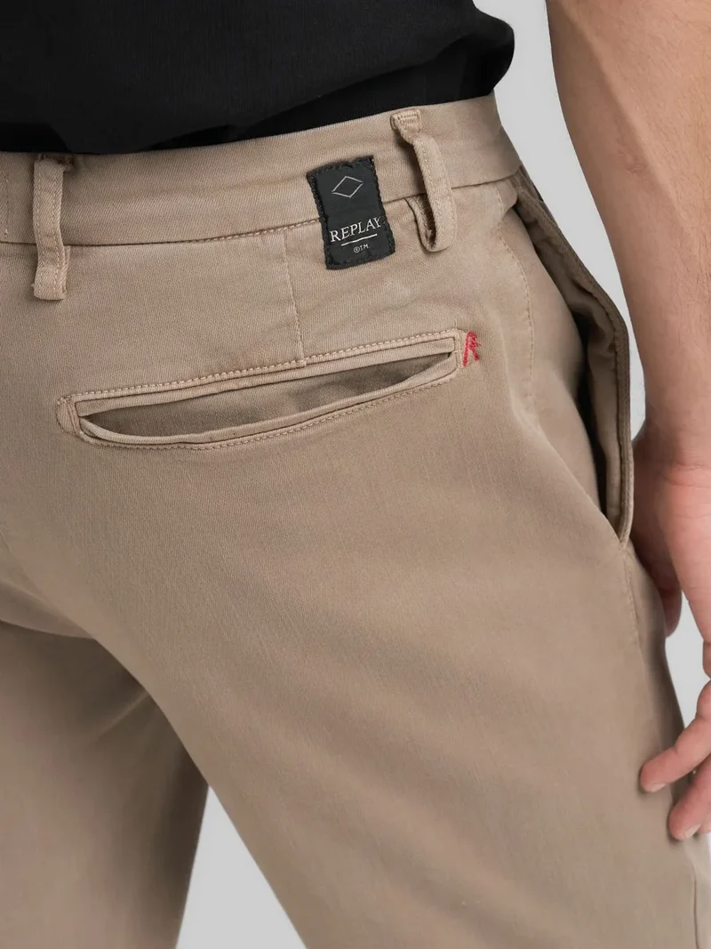 REPLAY Benni Hyperflex™ Chino - Sand