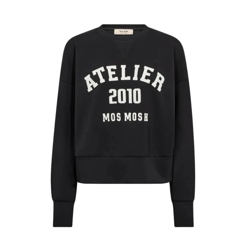 MMNima O-LS Sweatshirt - Black