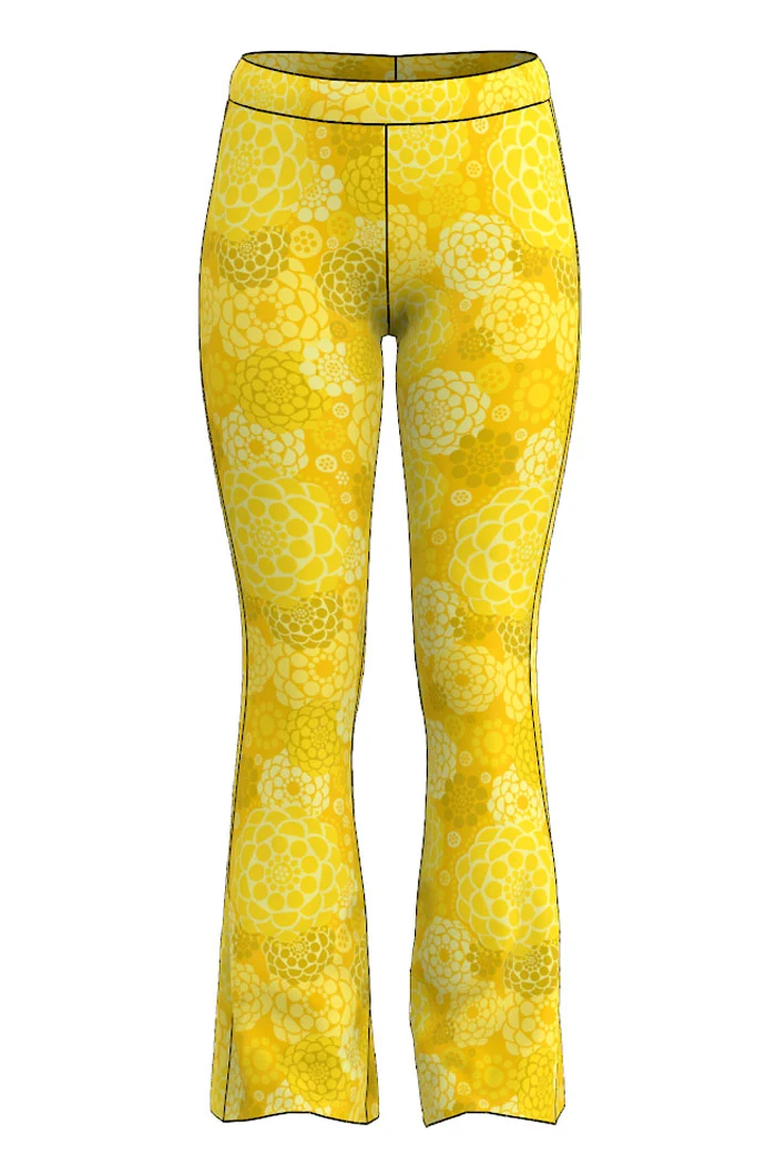 Linn Bootcut - Zinnia Yellow