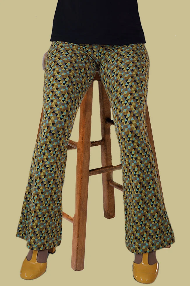 Linn Bootcut - Shades of Blues Sand