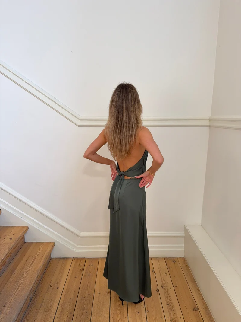 Modström - Timmiemd Dress 59317 - 2201 - Army Dust