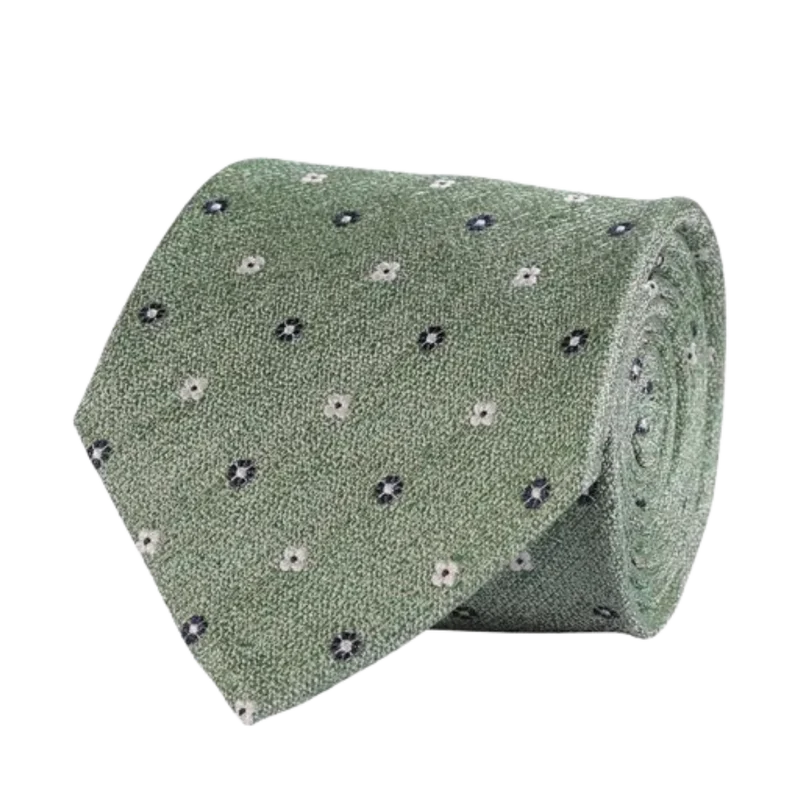 Classic Tie - Green Melange