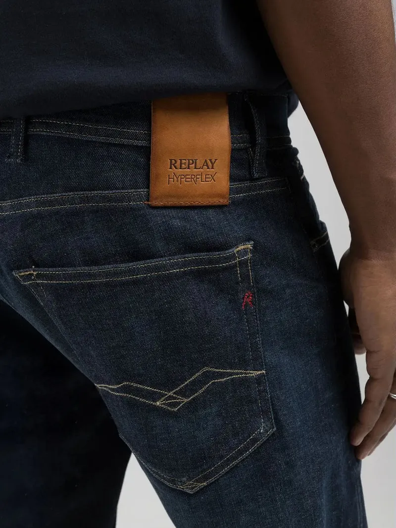 REPLAY Grover Hyperflex™ Jeans - Dark Blue
