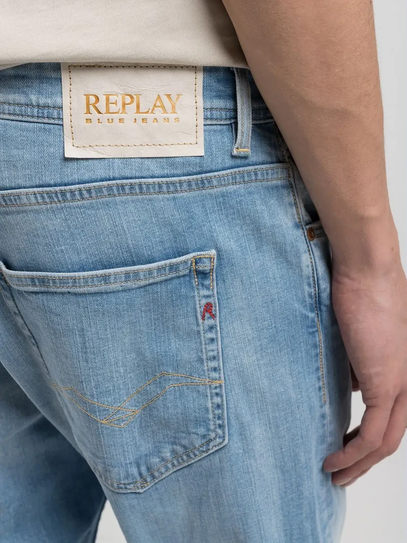 REPLAY Grover 573 EcoPlus Jeans - Light Blue
