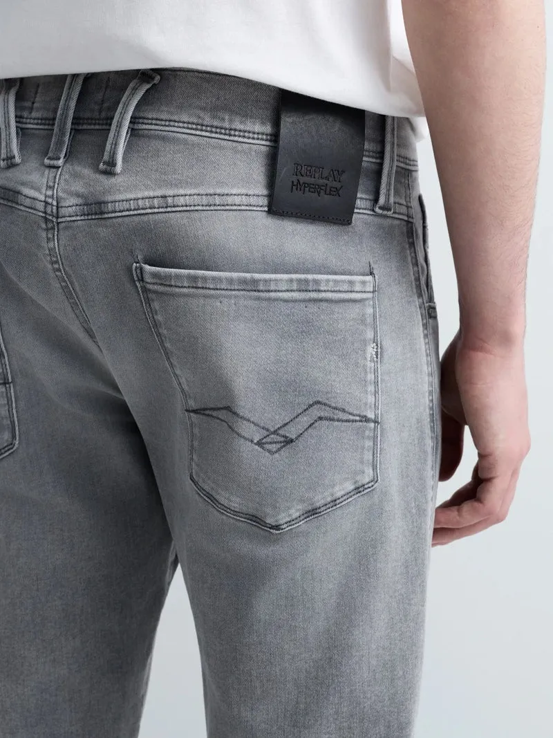 REPLAY Anbass Hyperflex™ Jeans - Medium Grey