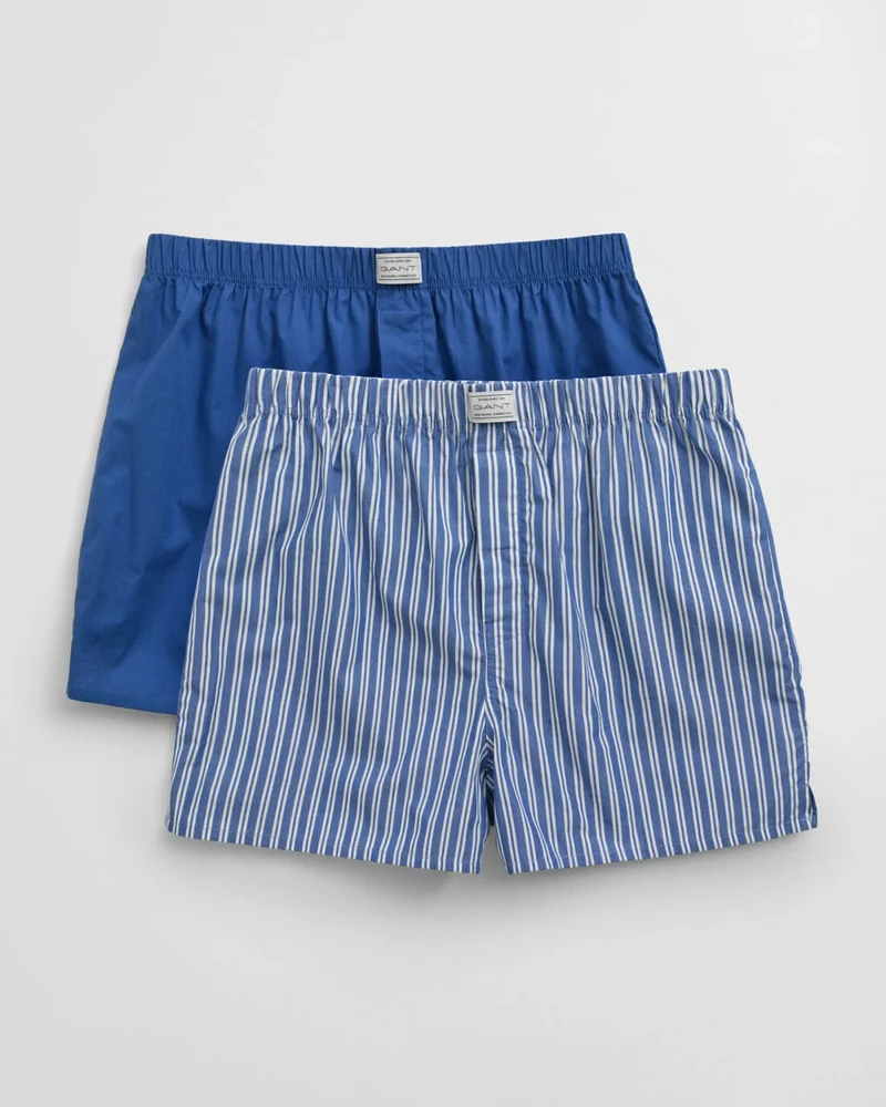 GANT 2P Boxer Shorts - Rich Blue