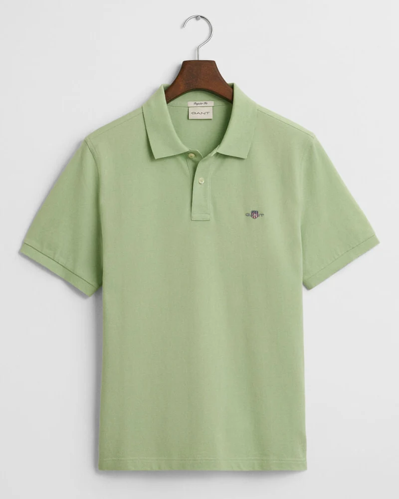 GANT Shield Polo Shirt - Milky Matcha