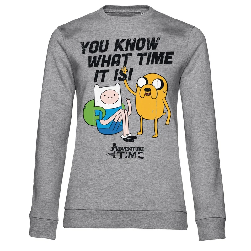 It's Adventure Time Girly Sweatshirt