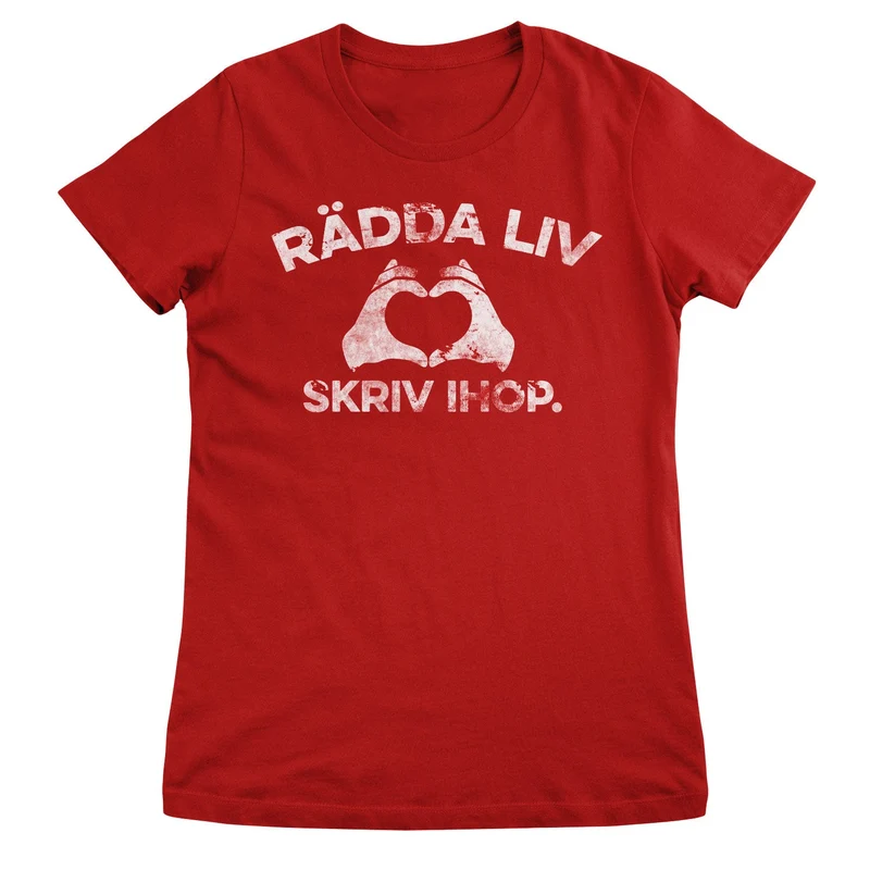 Rädda Liv - Skriv Ihop Girly Tee