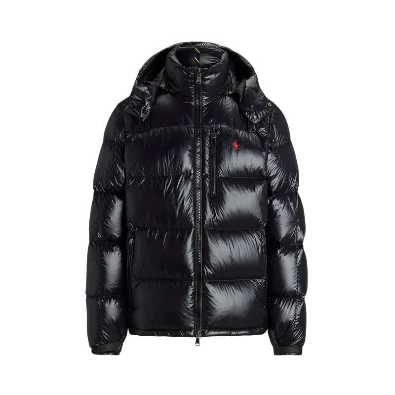Insulated Bomber Jacket - Polo Black Glossy