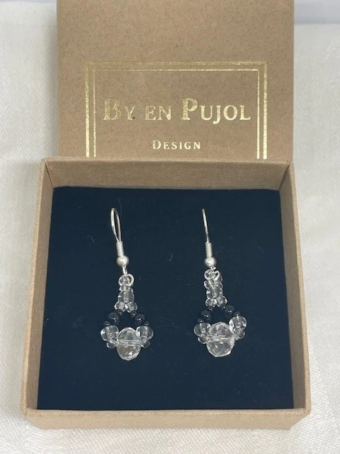 Örhängen Lilly Svart - ByenPujol