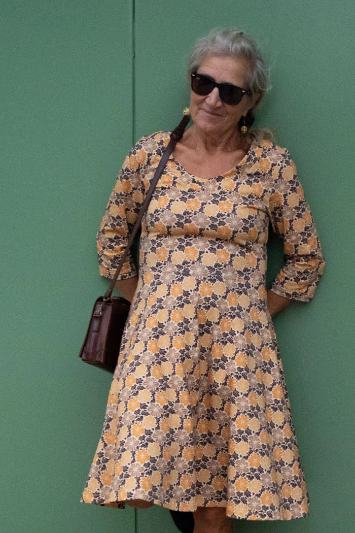 Klänning Stina - BeeFlower yellow