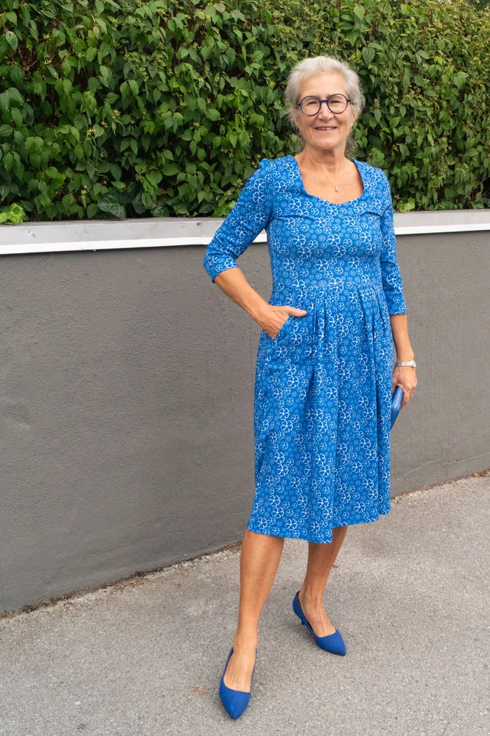 Klänning Gerda - Majlean blue