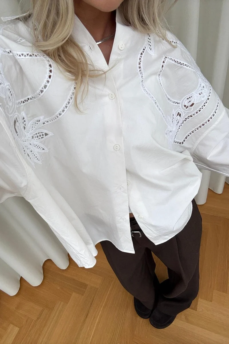 Noella - N-Maisy Shirt 15050002 - 028 - White