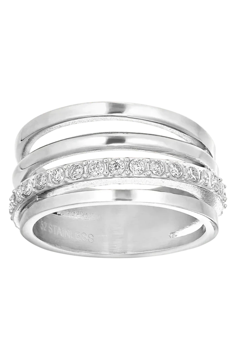 Jane Kønig - Big Olympia Ring BOR-SS26-SS-S - Silver