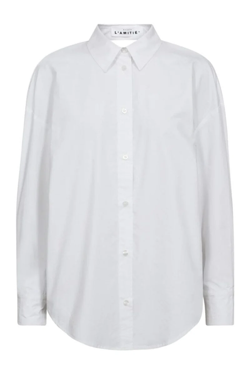 Haute L'Amitié - Twist Bow Shirt HL10209 - White