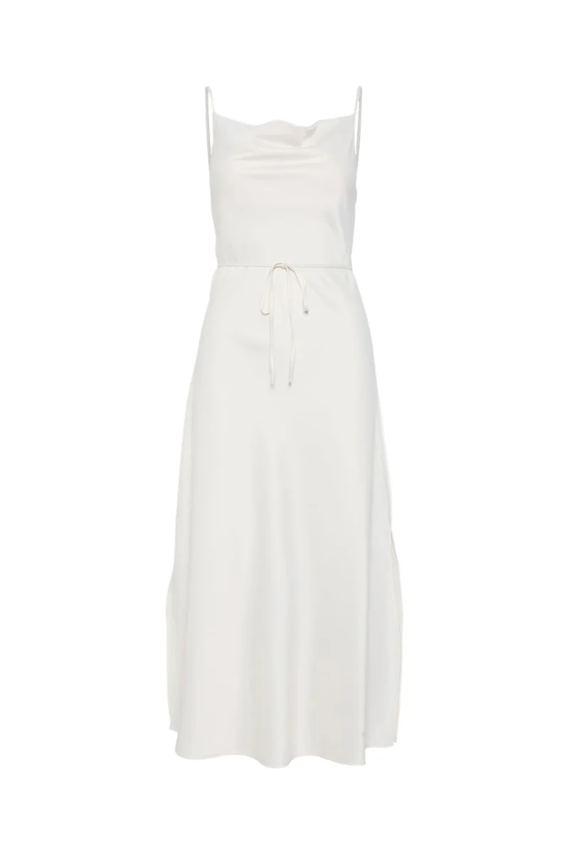Yas - Yasthea Strap Long Dress - 4678202 Gardenia