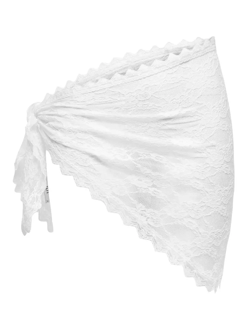 JDY - Jdysafira Lace Scarf - 5082525 Cloud Dancer