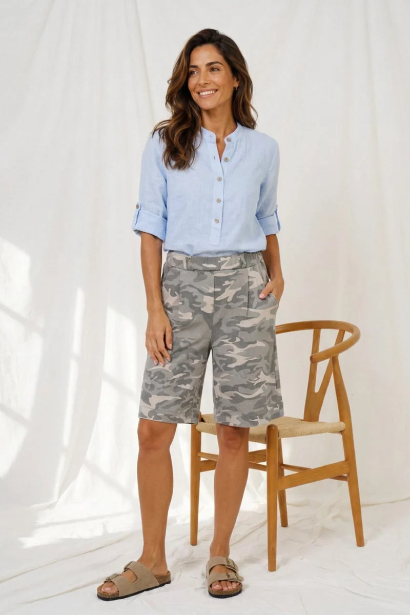 Marta Du Chateau - Mdczuri Shorts 8807d56 - Fango