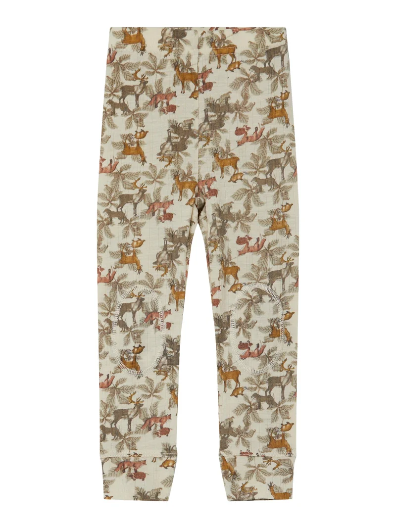 NMMWANG WOOL NEEDLE LEGGINGS