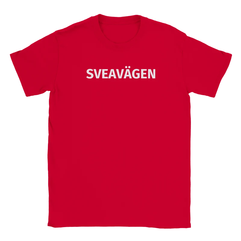 T-shirt - Sveavägen 68 (Tryck fram- och bok)