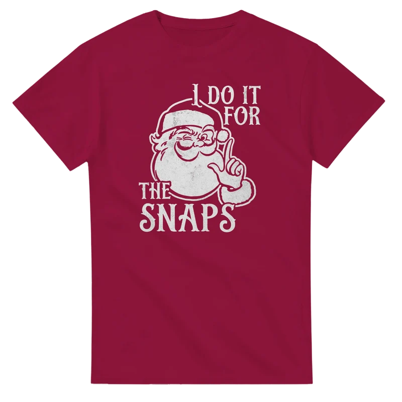T-shirt - I Do it for the Snaps