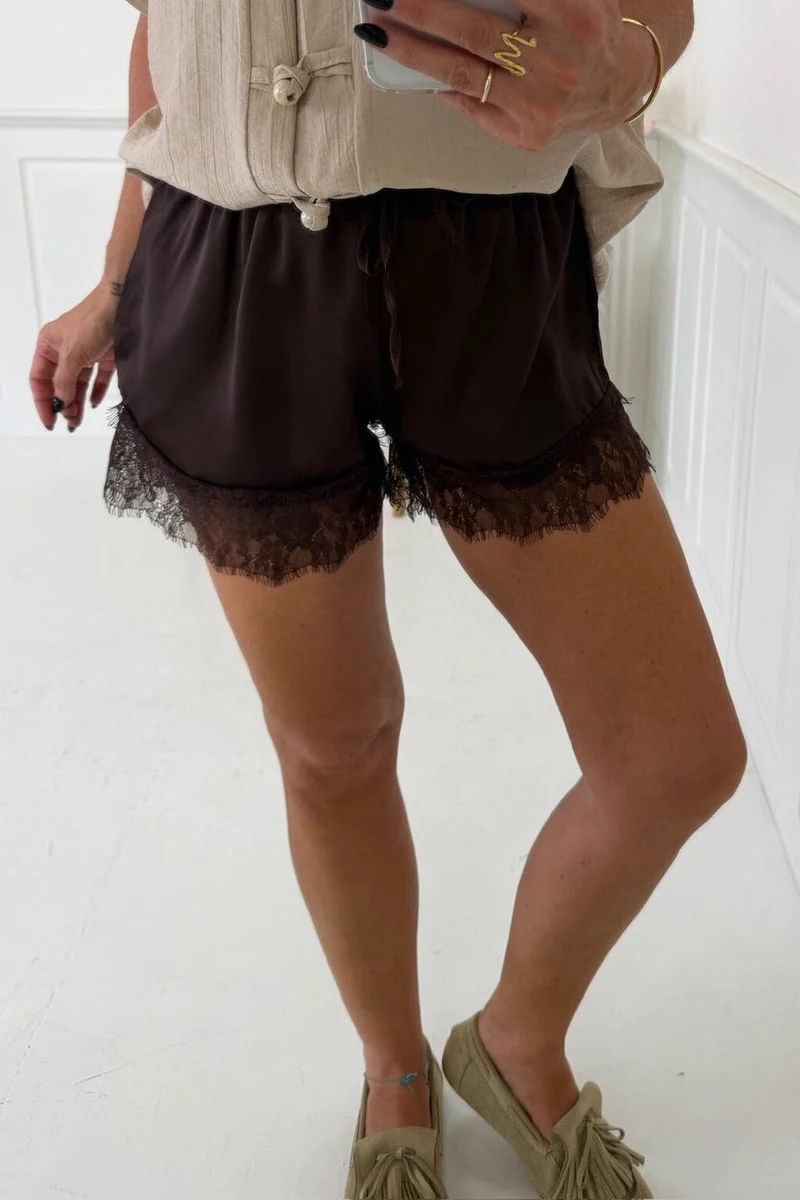 A-Bee - Irene Shorts 37053-1 - Dark Maroon