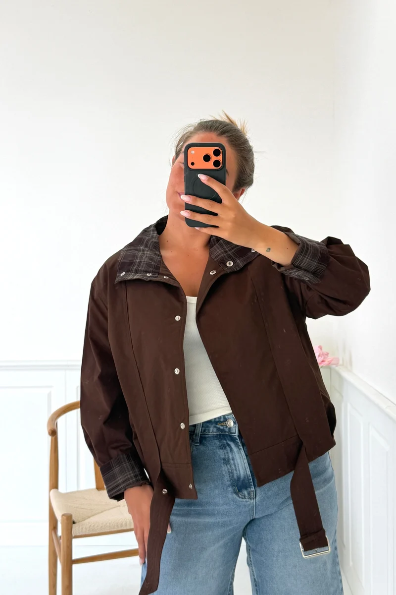 A-Bee - Zuleika Jacket - Brown