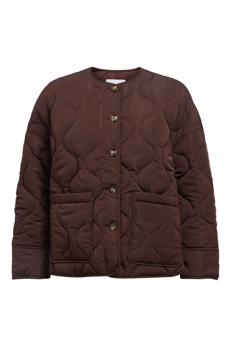 Object - Objallie Ls Lo Quilted Jacket - 4657045 Java