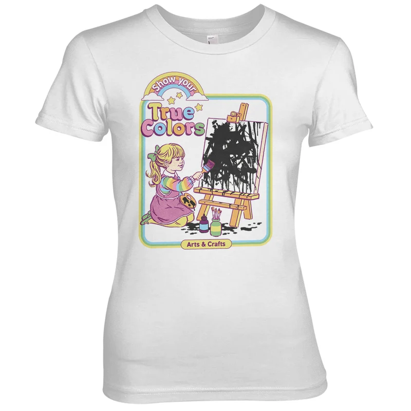 Show Your True Colors Girly Tee