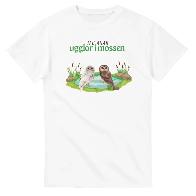 T-shirt Original - Ugglor i mossen