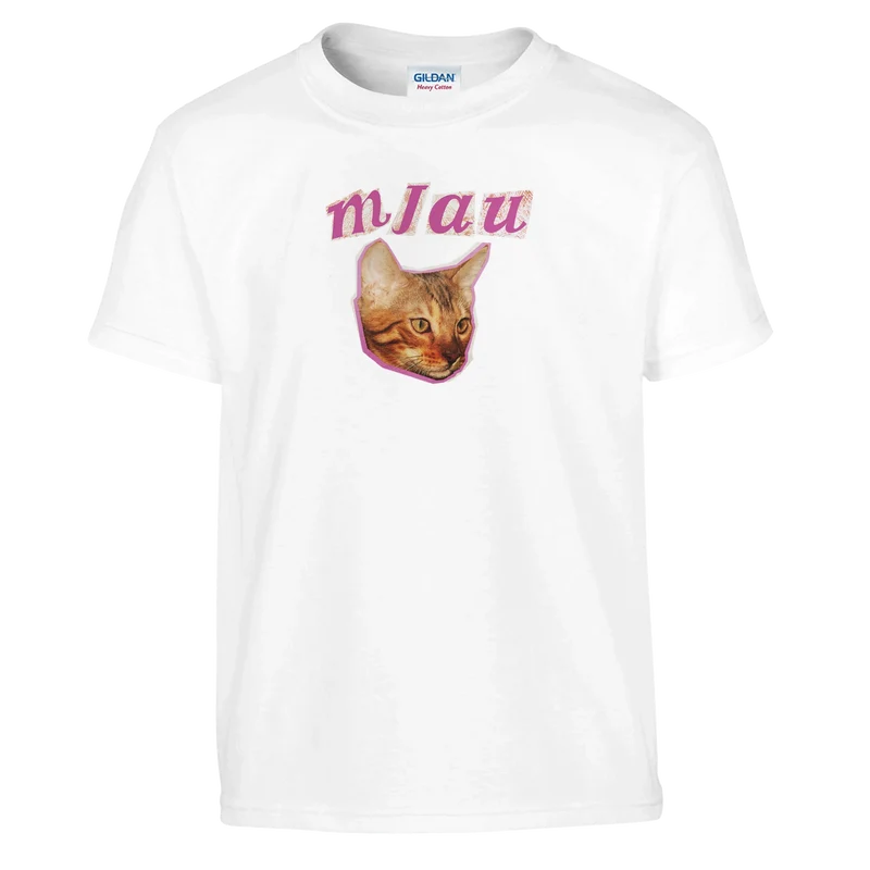 T-shirt Barn - Mjau