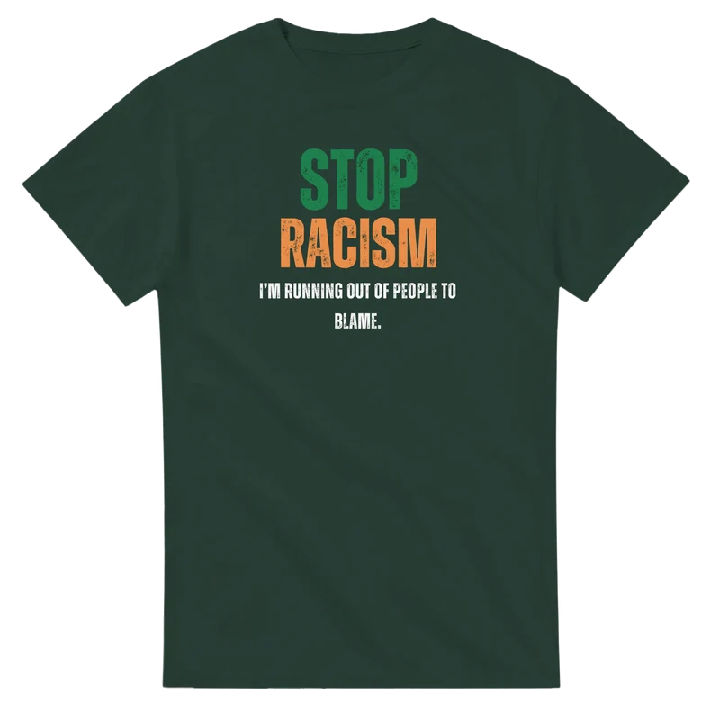 T-shirt Original - Stop Racism...
